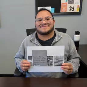 Meet Daniel, your friendly neighborhood protector! With life insurance, he safeguards families' like a superhero.  Because every moment counts! Let’s chat about how you can secure your family’s tomorrow today!