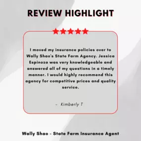 Wally Shao - State Farm Insurance Agent