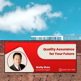 Ensuring your tomorrow, today! ????️
At Team Wally Shao, we're committed to providing quality assurance for your future. Let's talk about how we can safeguard your dreams and aspirations. Contact us today!
????25 Mauchly #334 Irvine, CA 92618
☎️ (949) 494-1309