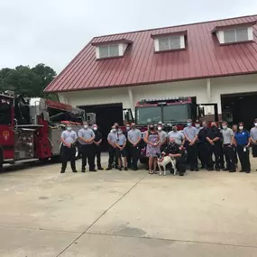 Thank you Holly Springs Fire Department