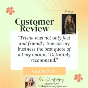 We love feedback from happy customers!