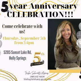 Mark your calendar!! ???? Stop in anytime from 3-6pm to celebrate with us! ????????