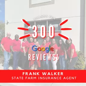 Thank you for getting us to 300 Google reviews!