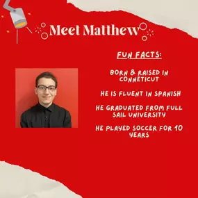 ???? Today’s Team Member Tuesday Highlight ????is Matthew! He is our newest Account Representative and he is eager to assist our customers manage the risk of everyday life and make sure they have the right coverage they need! Outside of the office, he enjoys listening to music and being around family and friends. ????