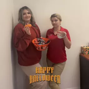 When your team members dress up as Jake from State Farm for Halloween Call our office today for scarily great rates or stop by for some sweet treats!