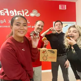 Celebrated national doughnut day last week with the team from Duck Donuts  ????????????