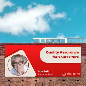 Ensuring your tomorrow, today! ????️
At Team Sue Ball, we're committed to providing quality assurance for your future. Let's talk about how we can safeguard your dreams and aspirations. Contact us today!
????4990 Kipling St #4b, Wheat Ridge, CO 80033
☎️ (303) 421-7311