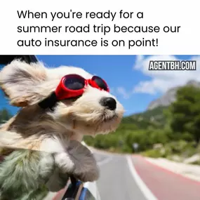 Hit the road with confidence this summer! ????✨ Turn up the music and turn down your worry! With our auto insurance, you can enjoy every mile knowing you're covered.