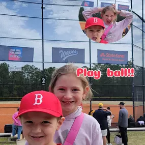 Thank you BlufftonYouthSports for getting our kids out on the ball field! Thank you Ellie and Braxton for an awesome pic!!! Here’s to another great season!!!