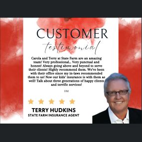 Terry Hudkins - State Farm Insurance Agent