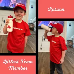 Have you met our littlest Team Member?!
If not - let me introduce Karson!

His dad is one of our remote employees and he aspires to be just like him one day!

If you’re ever in the phone with Austin - ask him to transfer you over to Karson so he can get his training in. We’ve also found it’s really hard to say no to him - making him super successful in our office!!