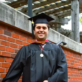 Congratulations to our very own Account Manager, Joel Pollack, for graduating from Valdosta State University.

Joel graduates with a Master of Business Administration in Healthcare Administration. Joel started his graduate studies when we first opened in August 2020. Joel is a now a double-Blazer, earning his BBA in 2018. His directed study analyzed various health insurance policies.

We are proud of all your hard work, Joel! GO BLAZERS!