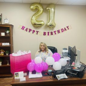 ???? Wishing the happiest of birthdays to our Abby!! ????

She’s such a huge asset to our office and always goes above and beyond for our customers!!! We love her so much, and are so thankful for her today and always!!