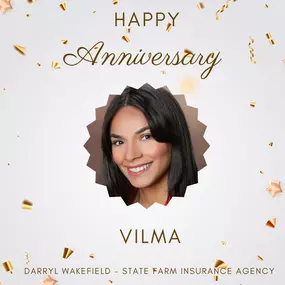 Happy 1 year anniversary, Vilma! Here's to many more!