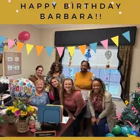 We had 2 special Birthday's to CELEBRATE in February! Barbara & Azaharys. We hope all your birthday wishes come true!!