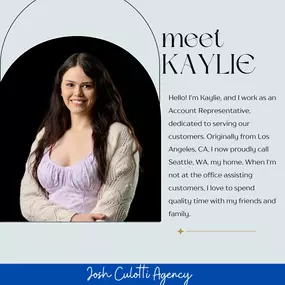 Meet our Account Representative, Kaylie!