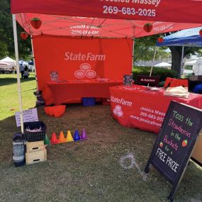 We are here all day today and tomorrow at the Hartford Strawberry Festival! We have our famous bucket toss game, but this time with strawberries ???? make sure to swing by for a free prize, say hi, and grab some swag! 
Don’t forget to eat some strawberry shortcake while you are here as well ????❤️????