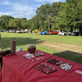 We had a great time tonight sponsoring the Olde Boys Toys Car Club! As the weekly sponsor we also got the privilege to pick our top 3, which is so hard since they all are cool and unique for various reasons. It was a great time and perfect weather and it also helps the local Am Vet in Niles where it’s hosted ☺️