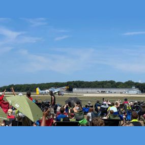 Chloe and Jess representing at the Wings Over Muskegon event today. Whoot whoot! These bobbleheads are the coolest! We got to meet so many wonderful people today and it was an amazing air show!