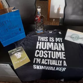 When you have the BEST team in the world, you receive the best birthday presents! Thank You!