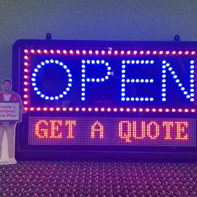 Open. Get A Quote!