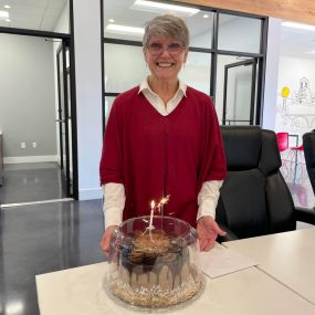Happy Birthday Karen Keith-Ferguson! If you know Karen in our office…then you know she handles all our claims (in house). She deserves extra cake for her birthday! We hope you have a great birthday! You do such a great job taking care of our customers.