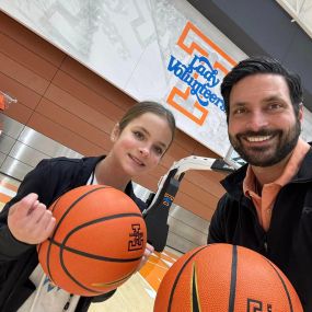 I don’t want to say we had anything to do with the win…but.  What an awesome experience it was to get a behind the scenes look at such an accomplished program. World class!  Great W for the Lady Vols.