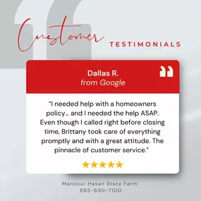 Hearing from customers like Dallas makes what we do so rewarding! Thank you for trusting us to be part of your journey!