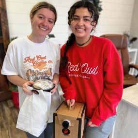 What an awesome way to start our Monday! Thank you to the girls at Red Owl for bringing us coffee. If you’re in the area swing by and have a cup of coffee with us! ☕️