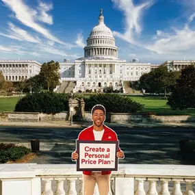 Jake from State Farm at the White House