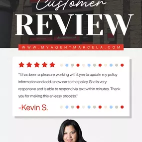 A big thank you to Kevin for sharing his experience! We’re so glad Lynn could make the process quick and easy.