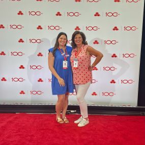 My mom and I at the State Farm Convention