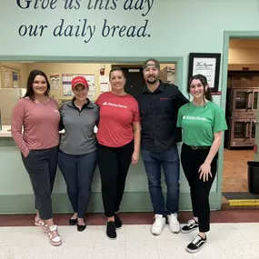 It was a great day partnering with Our Lady of Mercy Community Outreach to serve lunch with this great group of Leaders. Thanks for all you do!