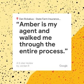 Thank you for the wonderful review, Jordan! Amber is a fantastic asset to our team, and we’re happy to hear she was able to help you with your insurance needs.