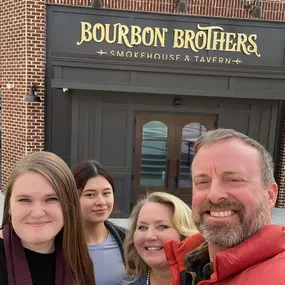 Spreading holiday cheer one bite at a time! Enjoying a festive team lunch to celebrate the season together.