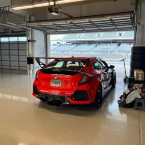 Racing into the future: Our brand is at the forefront of speed and innovation. We recently sponsored a car participating in the Super Lap Battle race at the Circuit of Americas down in Austin.