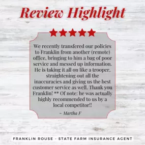 Franklin Rouse - State Farm Insurance Agent