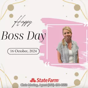 Happy Boss Day to the best boss! ???? We’re grateful for your thoughtful leadership and support. Cheers to you for making every day at work a joy! ????