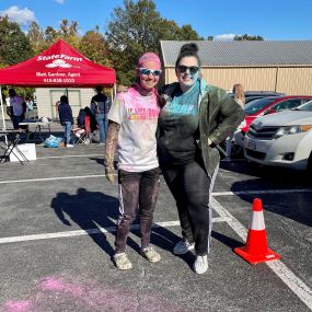 The Rosedale Baptist School Color Run. What an honor to be a part of this fun-filled event!