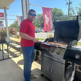 What a display of strength and courage from the Matt Gardner State Farm Agency team in May! While my wife, Christa, was healing from breast cancer surgery, I was out of the office taking care of my son Jack a little more than normal, but my team stepped up as May was our all-time best month of production by protecting 269 new families with policies! We celebrated with an office cookout and a visit from my son Jack! Having my team step up during a tough time means the world to me! Thank you!!!