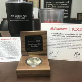 I'm honored to be a top auto insurance-producing office with State Farm!
Give us a call or visit our website for a free quote today!