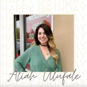 August is the month of birthdays here at Christian McClung State Farm! Join us in wishing Aliah and Paige the best of birthdays!
We are so grateful for both of you! ❤️