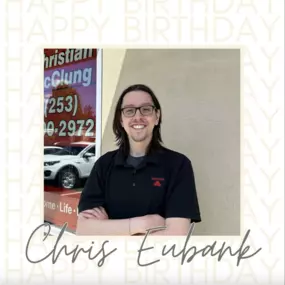 Join us in wishing a happy birthday to our one and only, Chris! We are so grateful to get to celebrate another year with you!