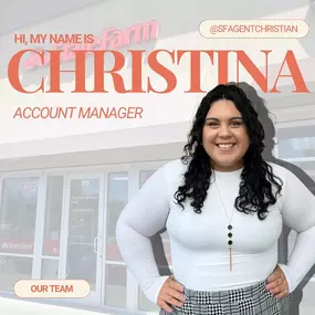 Another new team member? Yes! We're excited to introduce Christina, our new Account Manager.

She grew up in Auburn and now resides in Bonney Lake. For the past seven years, she served customers and the community at a well-known coffee company and is now excited to transition into the insurance industry. Christina enjoys spending time with her husband and son, going to concerts, and exploring farmers' markets. Welcome to the team!