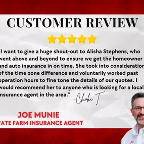 Joe Munie - State Farm Insurance Agent