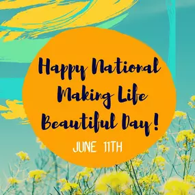 Beauty comes in so many different forms, from a kind word.. to a kind gesture..to bold art..to the beauty found within us.

We at Joe Munies State Farm would LOVE to see who or what makes life beautiful for YOU! Post below an appropriate shout out to what or who you think makes life beautiful and worth living!

#MakingLifeBeautifulDay