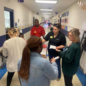 Fueling minds and hearts: Our team spread joy and appreciation by providing breakfast and snacks to 150 dedicated educators at Pleasant Hill Elementary. Thank you for shaping the future with passion and commitment!