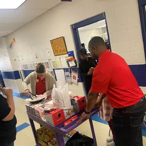 Fueling minds and hearts: Our team spread joy and appreciation by providing breakfast and snacks to 150 dedicated educators at Pleasant Hill Elementary. Thank you for shaping the future with passion and commitment!