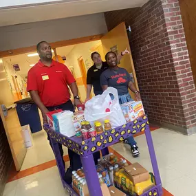 Fueling minds and hearts: Our team spread joy and appreciation by providing breakfast and snacks to 150 dedicated educators at Pleasant Hill Elementary. Thank you for shaping the future with passion and commitment!