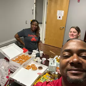 Energizing Overpark Elementary educators with a breakfast bonanza! We're appreciative of all their hard work and dedication to molding young minds!